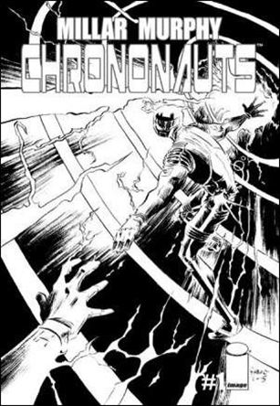 Chrononauts issue 1-H Phantom Sketch Cover