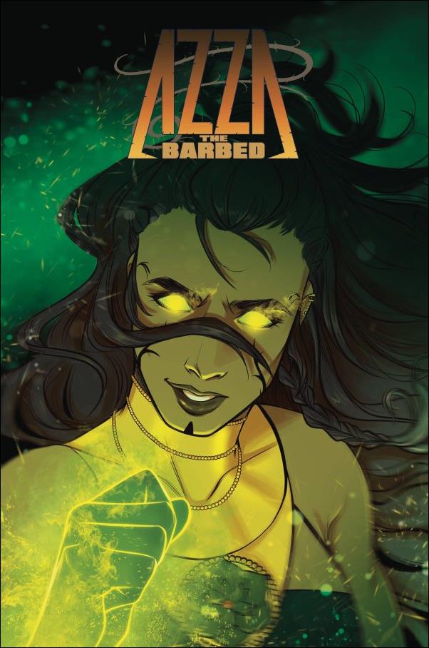 Azza the Barbed issue 2-B Liana Kangas Cover