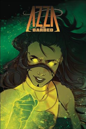 Azza the Barbed issue 2-B Liana Kangas Cover