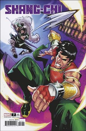Shang-Chi (2021) issue 7-B Francesco Manna Cover