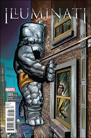 Illuminati  issue 1-B Jack Kirby 1:10 Kirby Monsters Cover