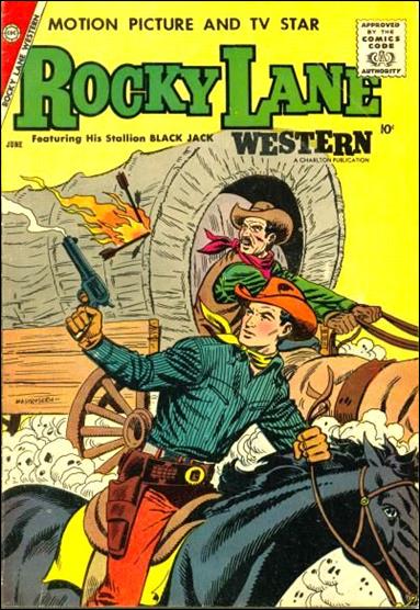 Rocky Lane Western (1954) issue 80
