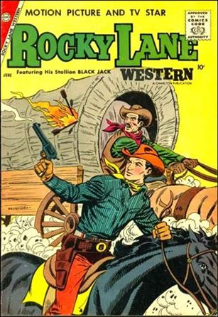 Rocky Lane Western (1954) issue 80