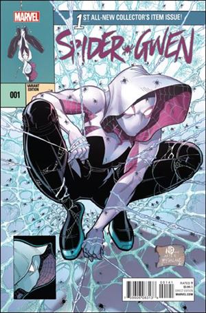 Spider-Gwen (2015/12) issue 1-D Nick Bradshaw 1:25 Cover