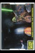Star Wars: The Clone Wars (Animation Cel Subset) card 7 Saber Slashing the Droideka