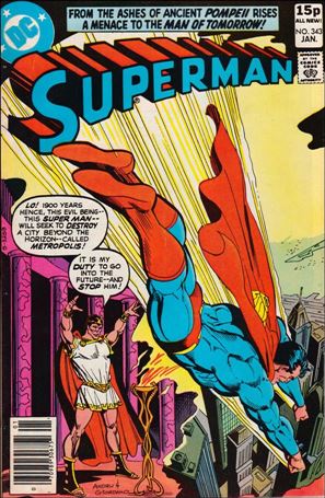Superman (1939) issue 343-C UK Price Cover