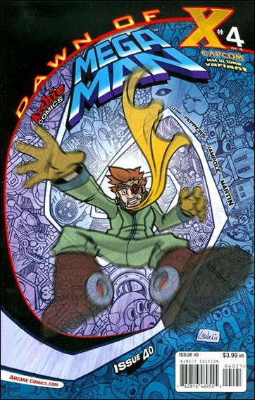 Mega Man issue 40-B Colin Lawler Cover