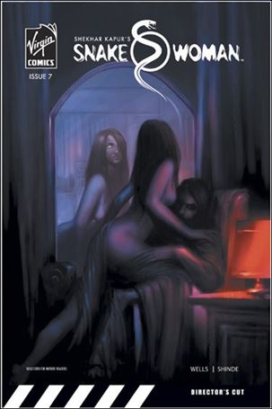 Snake Woman issue 7 Blue Cover