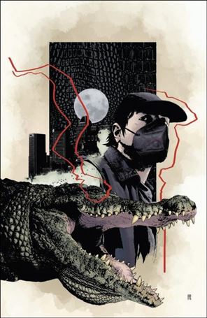 Crocodile Black (2024) issue 5-D Andrea Sorrentino Virgin One-Per-Store Cover