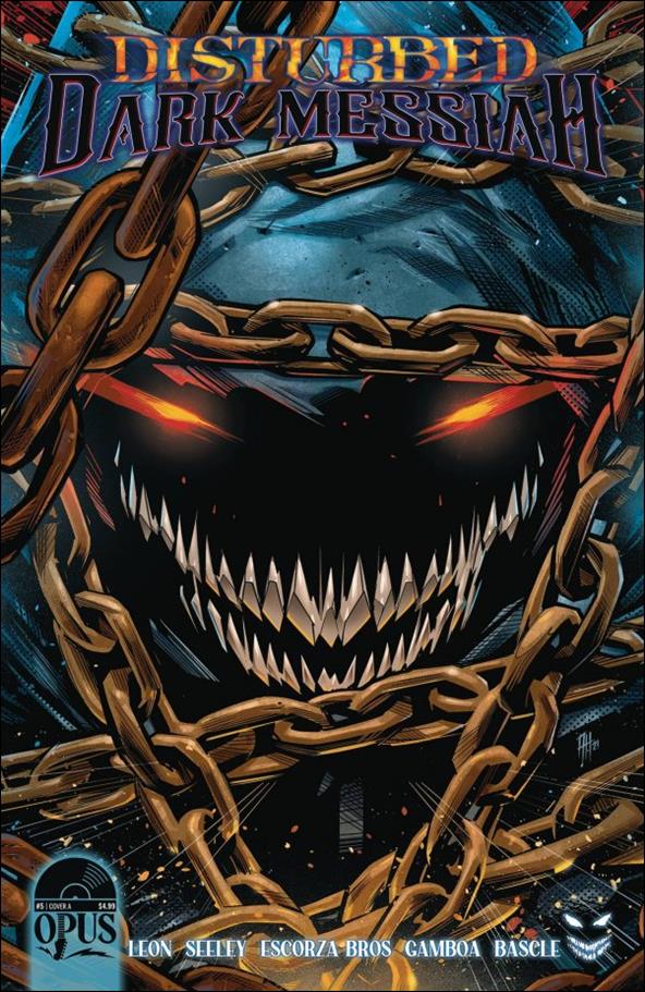 Disturbed: Dark Messiah issue 5 Angel Hernandez Cover