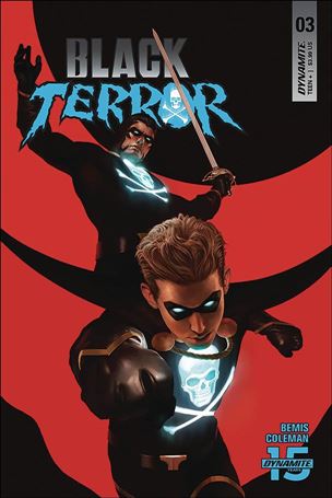 Black Terror (2019) issue 3 Rahzzah Cover