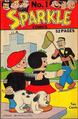 Sparkle Comics (1948) Cover Image 1