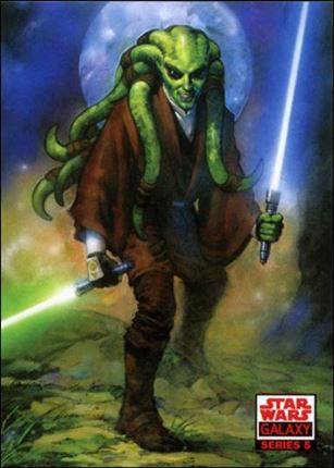 Star Wars Galaxy: Series 5 (Promo) card B1 Topps Vault Binder Card