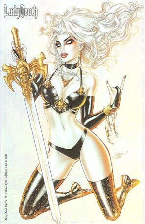 Lady Death: Scorched Earth (2019) issue 1-F Holo Foil Edition 1/600