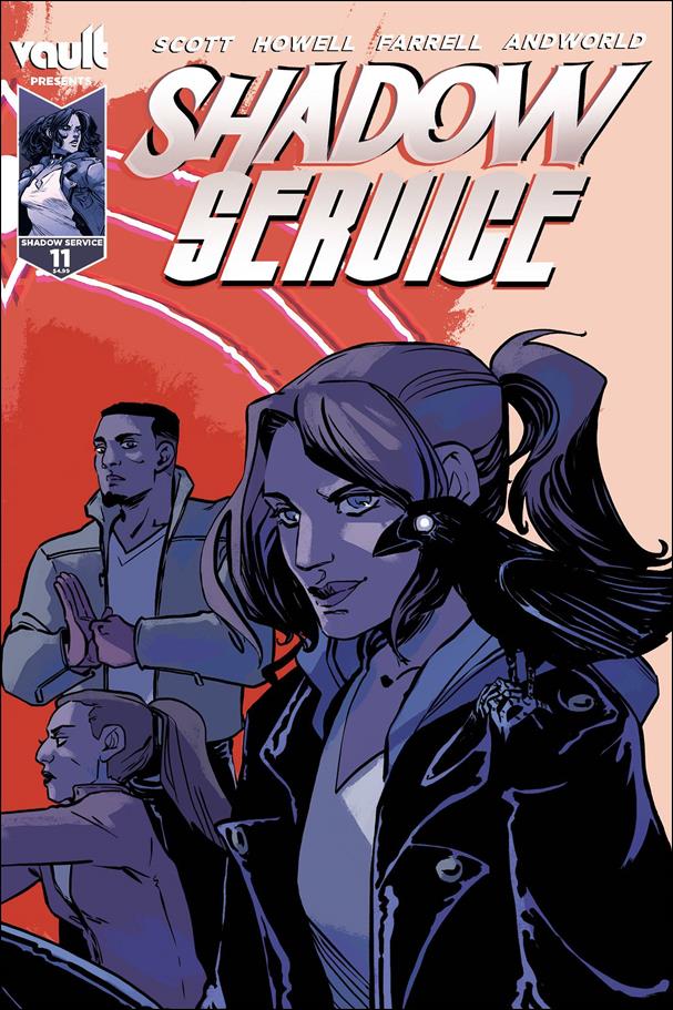Shadow Service issue 11-B Rye Hickman Cover
