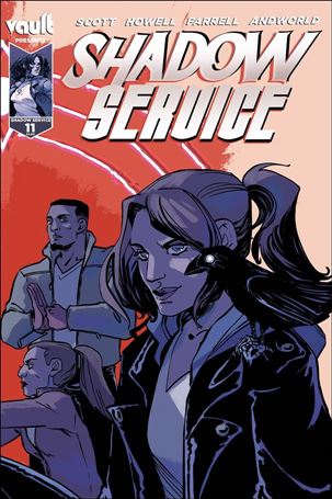 Shadow Service issue 11-B Rye Hickman Cover