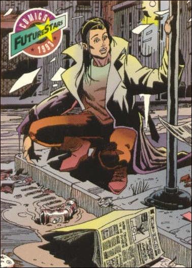 Comics FutureStars (Base Set) card 37 Quinn Zybane