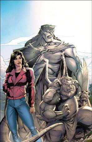 Gargoyles (2022) issue 1-S Ryan Kincaid Unknown Comics Virgin Fade Cover