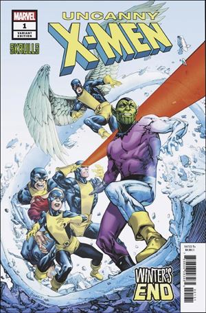 Uncanny X-Men: Winter's End issue 1-C Tom Raney Skrulls Cover