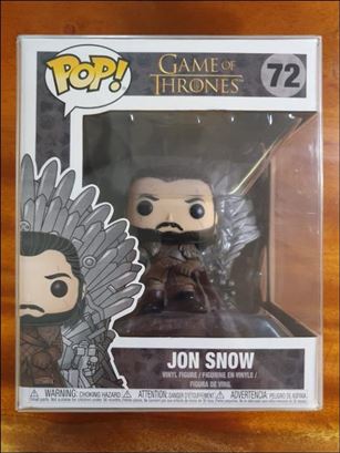 POP! Game of Thrones figure 72 Jon Snow on Iron Throne