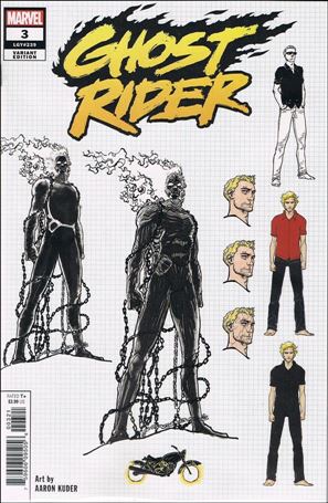 Ghost Rider (2019) issue 3-B Aaron Kuder 1:10 Design Cover