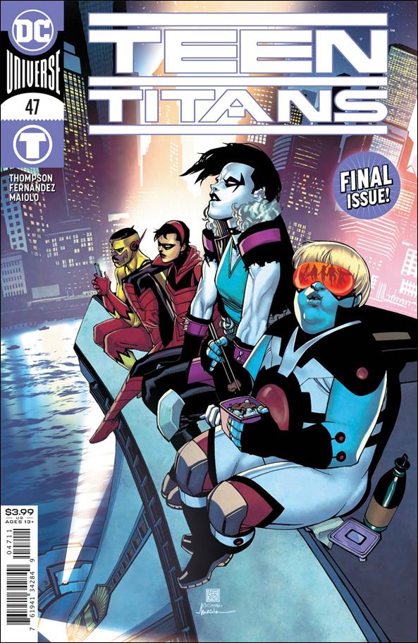 Teen Titans (2016) issue 47 Bernard Chang Cover
