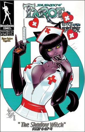 Tarot: Witch of the Black Rose issue 34 Boo Cat Cover