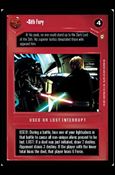 Star Wars: Tatooine Limited (Base Set) card 39 Sith Fury