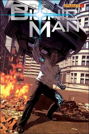 Bionic Man issue 19 Mike Mayhew Cover