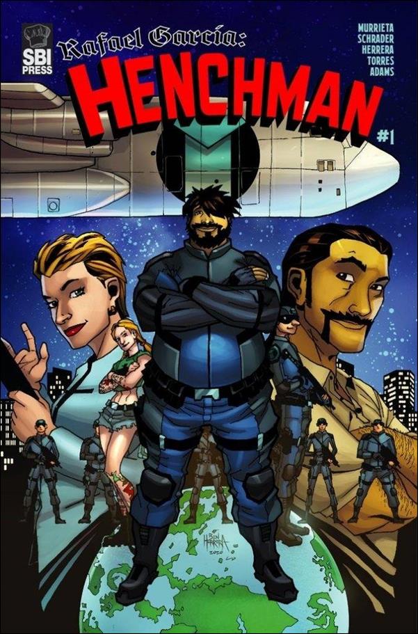 Rafael Garcia: Henchman issue 1 Ben Herrera Cover