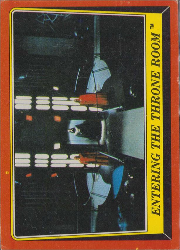 Star Wars: Return of the Jedi: Series 1 (Base Set) card 76 Entering the Throne Room