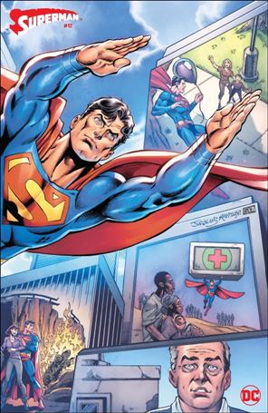 Superman (2023) issue 12-D Dan Jurgens Wraparound Cardstock Cover