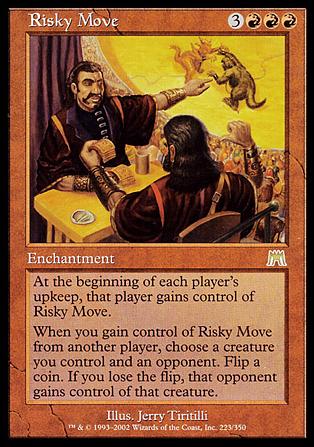 Magic the Gathering: Onslaught (Base Set) card 223 Risky Move