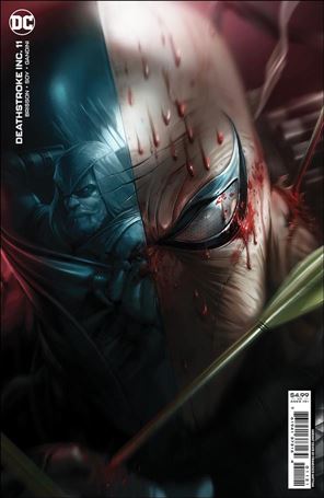 Deathstroke Inc. issue 11-B Francesco Mattina Cardstock Cover