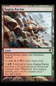 Magic the Gathering: Worldwake (Base Set) card 141 Raging Ravine