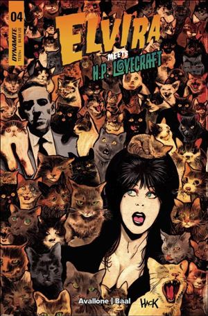 Elvira Meets H.P. Lovecraft issue 4-C Robert Hack Cover
