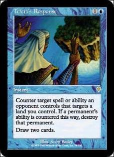 Magic the Gathering: Invasion (Base Set) card 78 Teferi's Response