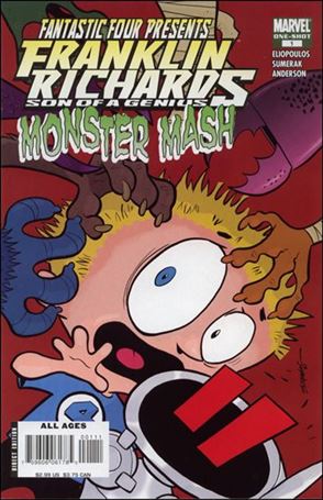 Franklin Richards: Monster Mash Cover Image 1