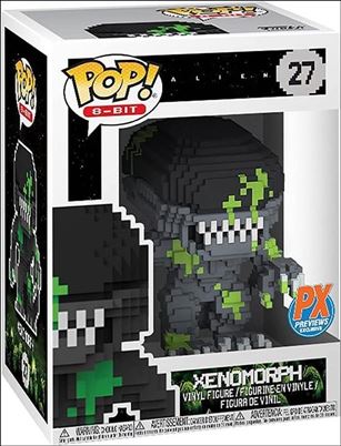 POP! 8-Bit figure 27 Xenomorph (Bloody) Previews Exclusive