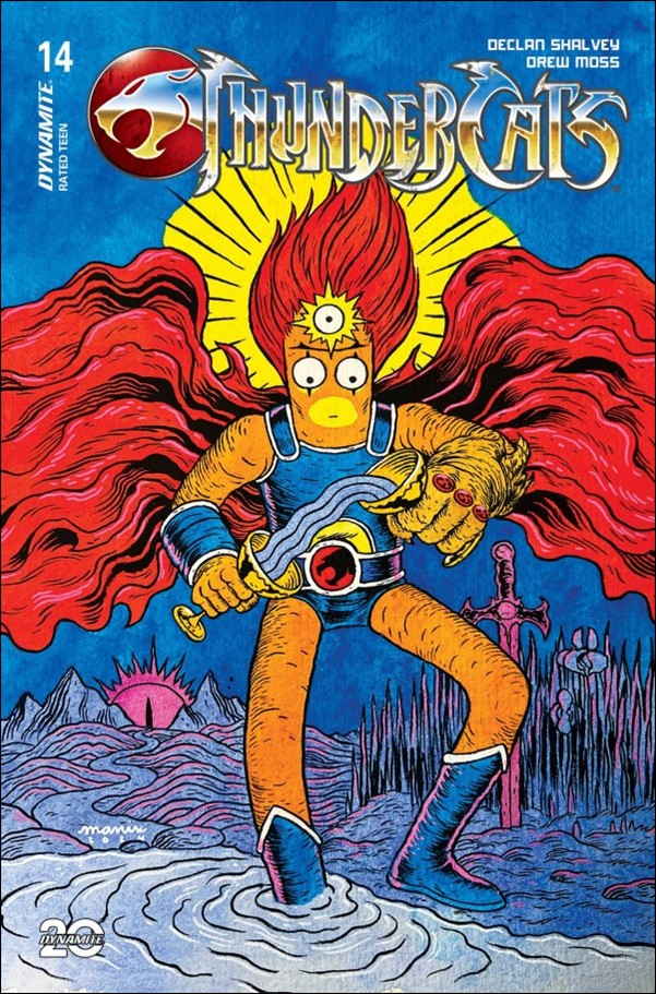 Thundercats (2024) issue 14-E Manix Abrera Cardstock Cover