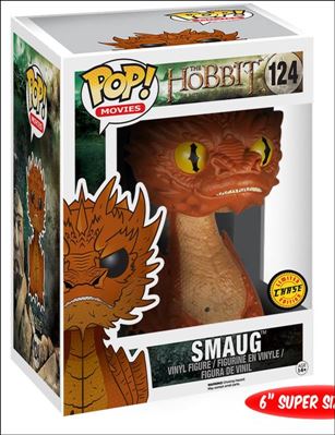 POP! Movies figure 124-B Smaug (Yellow Eyes) Chase Edition