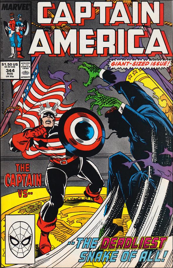 Captain America (1968) 344-A by Marvel