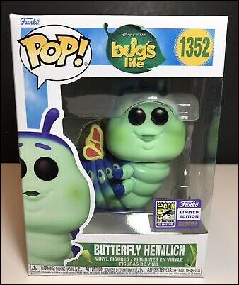 POP! Disney figure 1352-B Butterfly Heimlich (SDCC Exclusive)