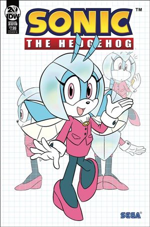 Sonic the Hedgehog Annual issue 2019-B Jennifer Hernandez Cover