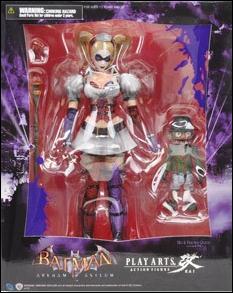 Batman: Arkham Asylum (Play Arts ~ Kai)  figure 4 Harley Quinn