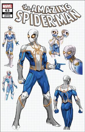 Amazing Spider-Man (2018) issue 63-C Dustin Weaver 1:25 Design Cover