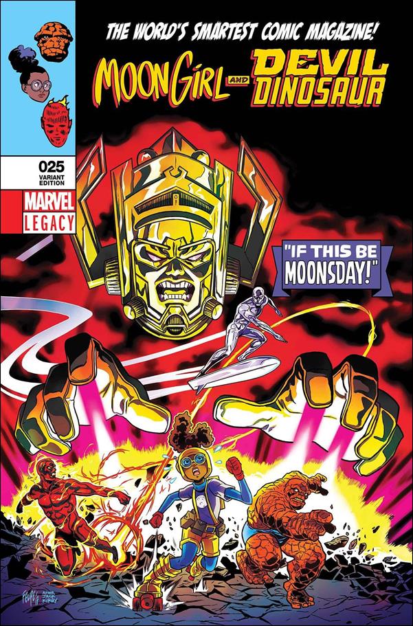 Moon Girl and Devil Dinosaur (2016) issue 25-B Felipe Smith Lenticular Homage Cover