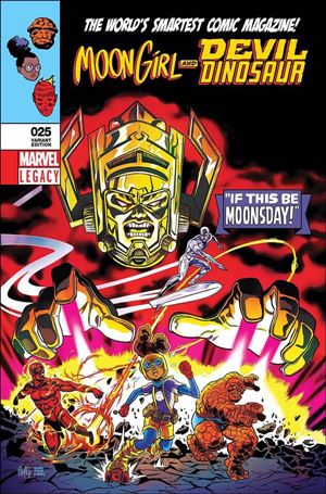 Moon Girl and Devil Dinosaur (2016) issue 25-B Felipe Smith Lenticular Homage Cover