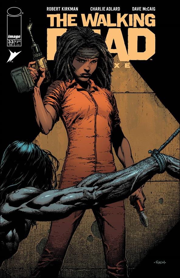 Walking Dead Deluxe issue 33 David Finch Cover