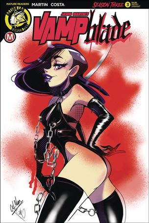 Vampblade Season 3 issue 3-C Daniel Salcedo Standard Cover